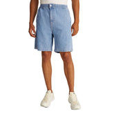 Shorts Uomo Calvin Klein Denim Pull On Blu | NonSoloSport
