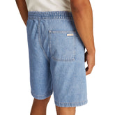 Shorts Uomo Calvin Klein Denim Pull On Blu | NonSoloSport