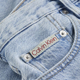 Shorts Uomo Calvin Klein Denim Pull On Blu | NonSoloSport