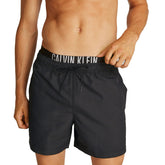 Shorts da Bagno Uomo Calvin Klein Intense Power Nero | NonSoloSport
