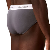 Slip Uomo Calvin Klein Icon Cotton Stretch 3 Pack Nero Bianco Grigio | NonSoloSport