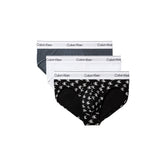 Slip Uomo Calvin Klein Icon Cotton Stretch 3 Pack Nero Bianco Grigio | NonSoloSport