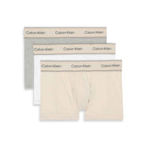 Mutande Boxer Uomo Calvin Klein Trunk Grigio Bianco | NonSoloSport