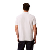 Polo Manica Corta Uomo Calvin Klein Piquè Bianco | NonSoloSport