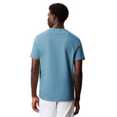 T-shirt Uomo Calvin Klein Smooth Solid Tee Azzurro | NonSoloSport