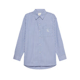 Camicia Donna Calvin Klein Perfect Button-down Bianco Azzurro | NonSoloSport