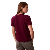 T-Shirt Donna Calvin Klein Monogramma Viola | NonSoloSport