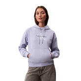 Felpa Donna Calvin Klein Monogram Lilla | NonSoloSport