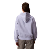 Felpa Donna Calvin Klein Monogram Lilla | NonSoloSport