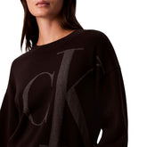 Maglia Donna Calvin Klein Smooth Cotton Nero | NonSoloSport