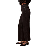 Jeans Donna Calvin Klein Denim Barrel Essential Nero | NonSoloSport