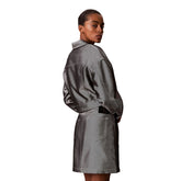 Giacca Donna Calvin Klein Denim Shine Grigio | NonSoloSport