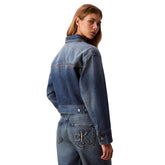 Giacca Jeans Donna Calvin Klein Workwear Blu | NonSoloSport