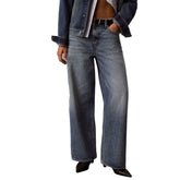 Jeans Donna Calvin Klein Baggy Jeans Low Rise Blu | NonSoloSport