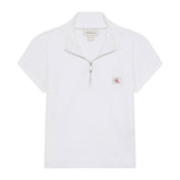 Top Donna Calvin Klein Etichetta Monologo Bianco | NonSoloSport