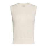 Canotta Donna Calvin Klein Monogramma Testurizzato Bianco | NonSoloSport