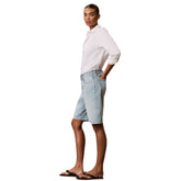 Shorts Donna Calvin Klein Relaxed Azzurro | NonSoloSport