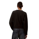 Maglione Donna Calvin Klein Ottoman Nero | NonSoloSport