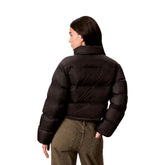 Giubotto Donna Calvin Klein Crop Puffer Nero | NonSoloSport