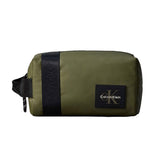 Beauty Case Calvin Klein Patch Monologo Verde Nero | NonSoloSport