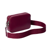 Borsa Calvin Klein Webbing Double Strap Bordeaux | NonSoloSport