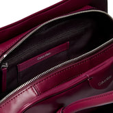 Borsa Calvin Klein Mini Logo Emblema Bordeaux | NonSoloSport