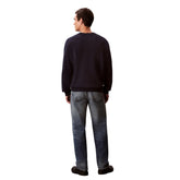 Maglione Uomo Calvin Klein Relaxed Blu | NonSoloSport