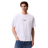 T-Shirt Uomo Calvin Klein Logo Grafico Bianco | NonSoloSport