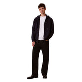 Felpa Uomo Calvin Klein Monogram Nero | NonSoloSport