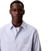 Camicia Uomo Calvin Klein Button Down Azzurro | NonSoloSport