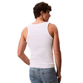 Canotta Uomo Calvin Klein Costine Bianco | NonSoloSport