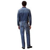 Jeans Uomo Calvin Klein 90s Whiskered Straight Blu | NonSoloSport