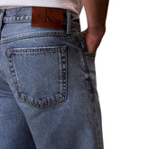 Jeans Uomo Calvin Klein 90s Whiskered Straight Blu | NonSoloSport