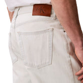 Jeans Uomo Calvin Klein Baggy Bianco | NonSoloSport