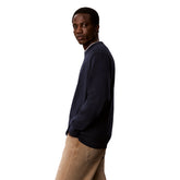 Maglione Uomo Calvin Klein Classic Monogram Blu | NonSoloSport