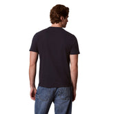 T-Shirt Uomo Calvin Klein Logo Scritta Blu | NonSoloSport
