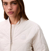 Giacca Bomber Donna Calvin Klein Lightweight Quilted Bianco | NonSoloSport
