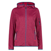 Felpa Donna Cmp Knit-Tech Rosa | NonSoloSport