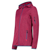 Felpa Donna Cmp Knit-Tech Rosa | NonSoloSport