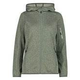 Felpa Donna Cmp Knit-Tech Verde | NonSoloSport