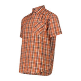 Camicia Uomo CMP Check Arancione | NonSoloSport