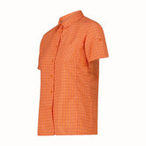 Camicia Donna CMP Quadri Arancione | NonSoloSport