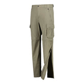 Pantaloni Cargo Uomo CMP Zip Off Stretch Verde Salvia | NonSoloSport