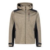 Giacca Uomo CMP Cappuccio Staccabile Marrone | NonSoloSport