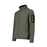 Pile Uomo CMP Knit-Tech Jacquard Oliva | NonSoloSport