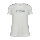 T-Shirt Donna CMP Logo Bianco | NonSoloSport