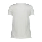 T-Shirt Donna CMP Logo Bianco | NonSoloSport