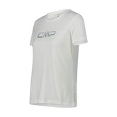 T-Shirt Donna CMP Logo Bianco | NonSoloSport