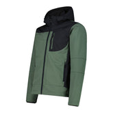 Giacca Uomo CMP Softshell Verde Nero | NonSoloSport