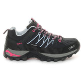 Scarpa da Trekking Donna CMP Campagnolo Rigel Waterproof Nero Azzurro | NonSoloSport